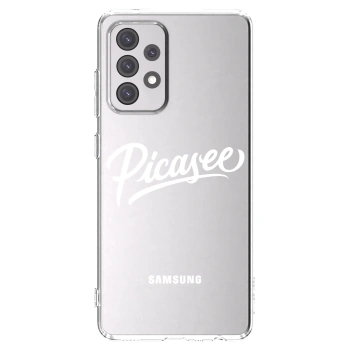 Picasee husă transparentă din silicon pentru Samsung Galaxy A52s 5G A528B - Picasee - old logo - white
