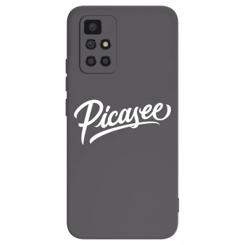 Picasee husă neagră din silicon pentru Xiaomi Redmi 10 - Picasee - old logo - white