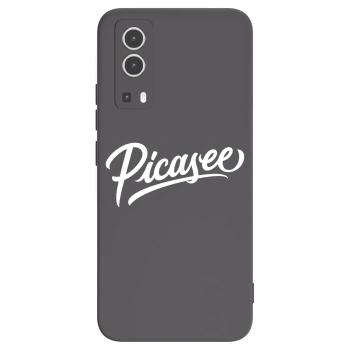 Picasee husă neagră din silicon pentru Vivo Y72 5G - Picasee - old logo - white