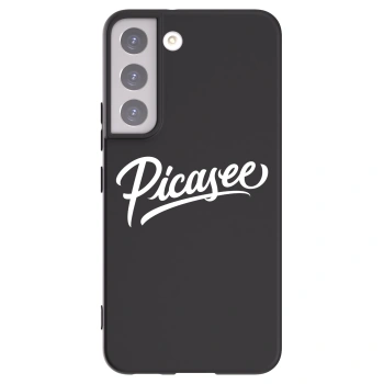Picasee husă neagră din silicon pentru Samsung Galaxy S22 5G - Picasee - old logo - white