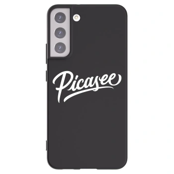 Picasee husă neagră din silicon pentru Samsung Galaxy S22+ 5G - Picasee - old logo - white