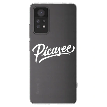 Picasee husă transparentă din silicon pentru Xiaomi Redmi Note 11 Pro 5G - Picasee - old logo - white