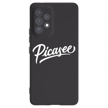 Picasee husă neagră din silicon pentru Samsung Galaxy A53 5G A536 - Picasee - old logo - white