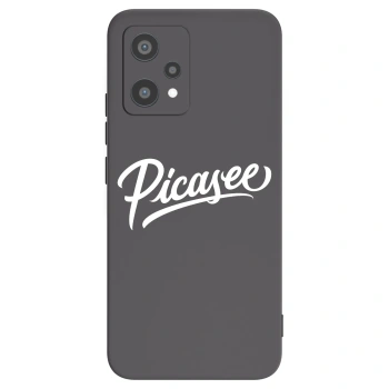 Picasee husă neagră din silicon pentru Realme 9 Pro 5G - Picasee - old logo - white