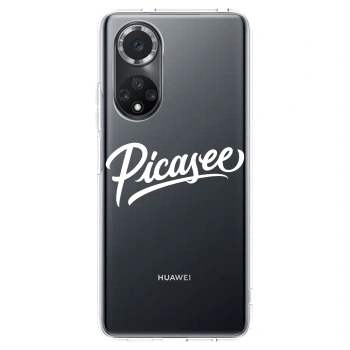 Picasee husă transparentă din silicon pentru Huawei Nova 9 SE - Picasee - old logo - white