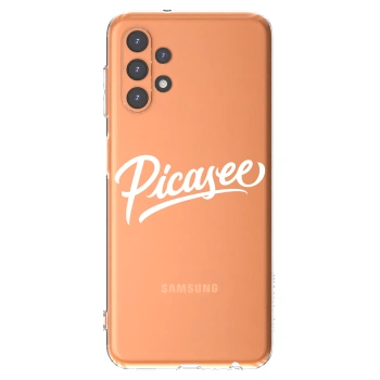 Picasee husă transparentă din silicon pentru Samsung Galaxy A13 4G A135 - Picasee - old logo - white