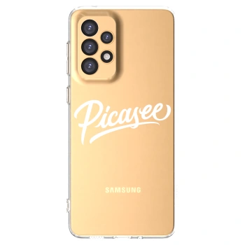 Picasee husă transparentă din silicon pentru Samsung Galaxy A33 5G A336 - Picasee - old logo - white
