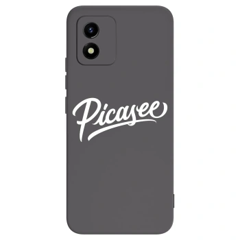 Picasee husă neagră din silicon pentru Vivo Y01 - Picasee - old logo - white
