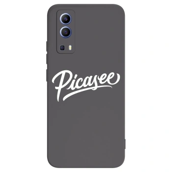 Picasee husă neagră din silicon pentru Vivo Y52 5G - Picasee - old logo - white