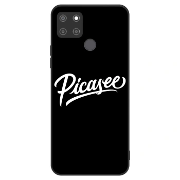 Husă pentru Realme C21Y - Picasee - old logo - white