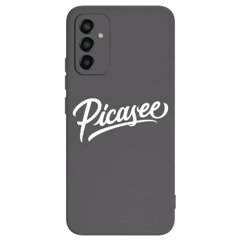 Picasee husă neagră din silicon pentru Samsung Galaxy M13 M135F - Picasee - old logo - white