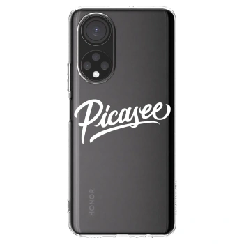 Picasee husă transparentă din silicon pentru Honor X7 - Picasee - old logo - white