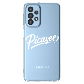 Picasee husă transparentă din silicon pentru Samsung Galaxy A23 A235F 4G - Picasee - old logo - white