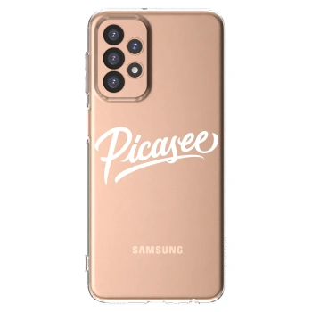 Picasee husă transparentă din silicon pentru Samsung Galaxy A23 A236B 5G - Picasee - old logo - white