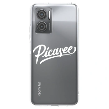 Picasee husă transparentă din silicon pentru Xiaomi Redmi 10 5G - Picasee - old logo - white