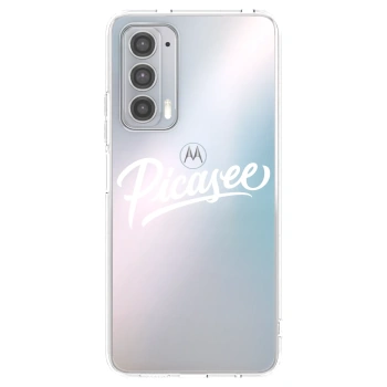 Husă pentru Motorola Edge 20 - Picasee - old logo - white