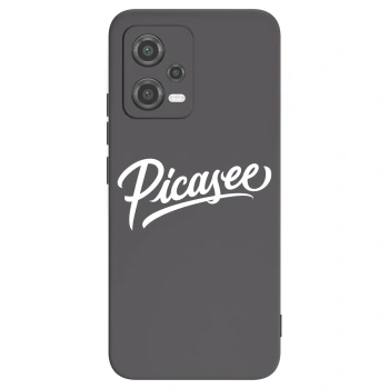 Picasee husă neagră din silicon pentru Xiaomi Poco X5 - Picasee - old logo - white