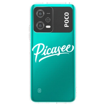 Picasee husă transparentă din silicon pentru Xiaomi Poco X5 - Picasee - old logo - white