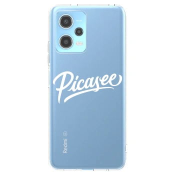 Picasee husă transparentă din silicon pentru Xiaomi Redmi Note 12 5G - Picasee - old logo - white