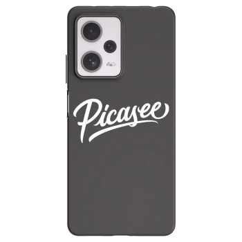 Picasee husă neagră din silicon pentru Xiaomi Redmi Note 12 Pro+ 5G - Picasee - old logo - white