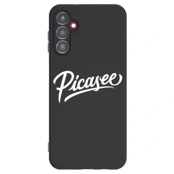 Picasee husă neagră din silicon pentru Samsung Galaxy A14 4G A145R - Picasee - old logo - white