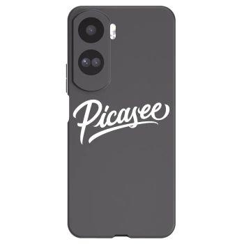 Picasee husă neagră din silicon pentru Honor 90 Lite 5G - Picasee - old logo - white