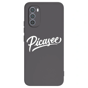 Husă pentru Motorola Moto G62 - Picasee - old logo - white