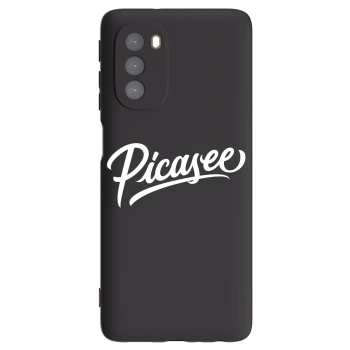 Husă pentru Motorola Moto G51 - Picasee - old logo - white