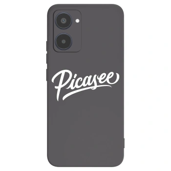 Picasee husă neagră din silicon pentru Realme 10 4G - Picasee - old logo - white