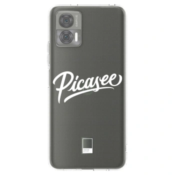 Picasee husă transparentă din silicon pentru Motorola Edge 30 Neo - Picasee - old logo - white