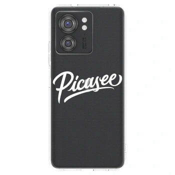 Picasee husă transparentă din silicon pentru Motorola Edge 40 - Picasee - old logo - white