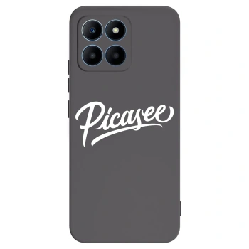 Picasee husă neagră din silicon pentru Honor 70 Lite - Picasee - old logo - white