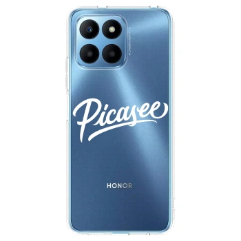 Picasee husă transparentă din silicon pentru Honor 70 Lite - Picasee - old logo - white