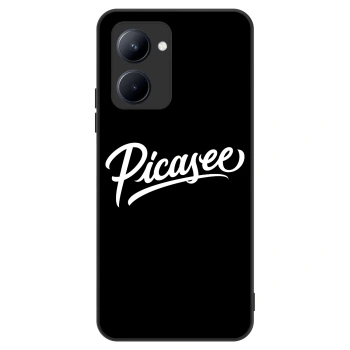 Husă pentru Realme C33 (2023) - Picasee - old logo - white