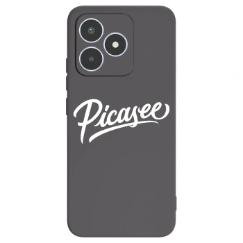 Picasee husă neagră din silicon pentru Realme C53 - Picasee - old logo - white