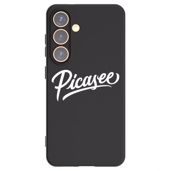Picasee husă neagră din silicon pentru Samsung Galaxy S24 S921B 5G - Picasee - old logo - white