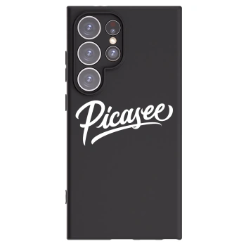 Picasee husă neagră din silicon pentru Samsung Galaxy S24 Ultra S928B 5G - Picasee - old logo - white