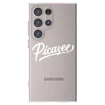 Picasee husă transparentă din silicon pentru Samsung Galaxy S24 Ultra S928B 5G - Picasee - old logo - white