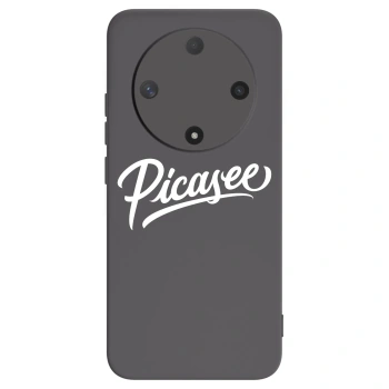 Picasee husă neagră din silicon pentru Honor Magic6 Lite 5G - Picasee - old logo - white