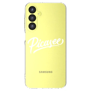 Picasee husă transparentă din silicon pentru Samsung Galaxy A25 A256B 5G - Picasee - old logo - white