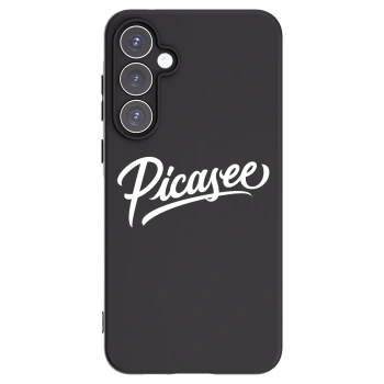 Picasee husă neagră din silicon pentru Samsung Galaxy A55 5G A556B - Picasee - old logo - white