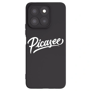Picasee husă neagră din silicon pentru Honor X8b - Picasee - old logo - white
