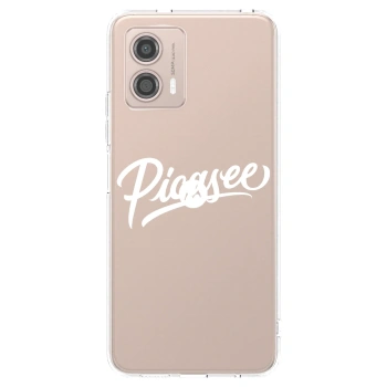 Picasee husă transparentă din silicon pentru Motorola Moto G53 5G - Picasee - old logo - white