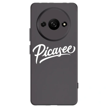 Picasee husă neagră din silicon pentru Xiaomi Redmi A3 - Picasee - old logo - white