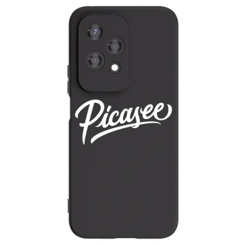Picasee husă neagră din silicon pentru Honor 200 Lite - Picasee - old logo - white