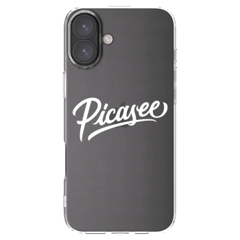 Picasee husă transparentă din silicon pentru Apple iPhone 16 Plus - Picasee - old logo - white