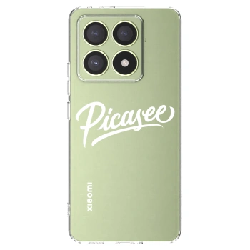 Picasee husă transparentă din silicon pentru Xiaomi 14T - Picasee - old logo - white
