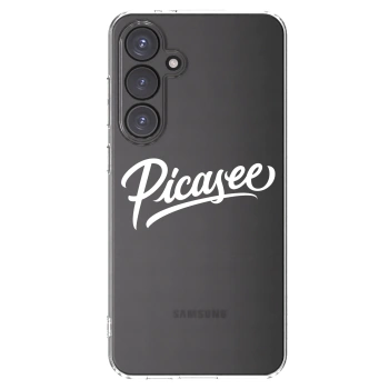 Picasee husă transparentă din silicon pentru Samsung Galaxy S24 FE S721B - Picasee - old logo - white