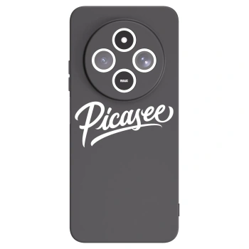 Picasee husă neagră din silicon pentru Xiaomi Redmi 14C - Picasee - old logo - white