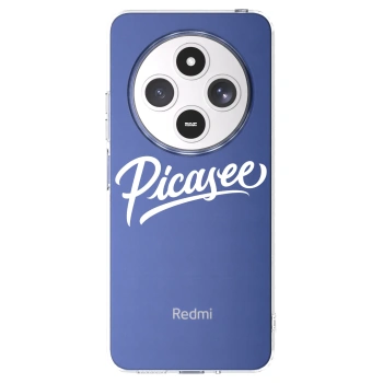 Picasee husă transparentă din silicon pentru Xiaomi Redmi 14C - Picasee - old logo - white